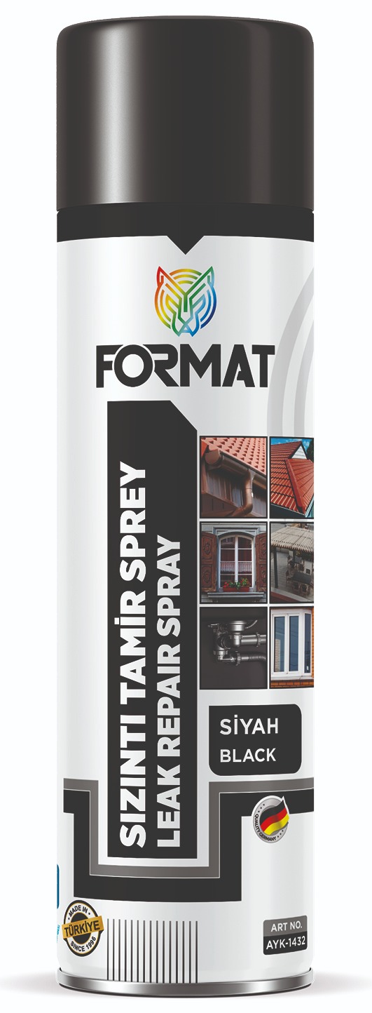 SİYAH SIZINTI TAMİR SPREY BOYA